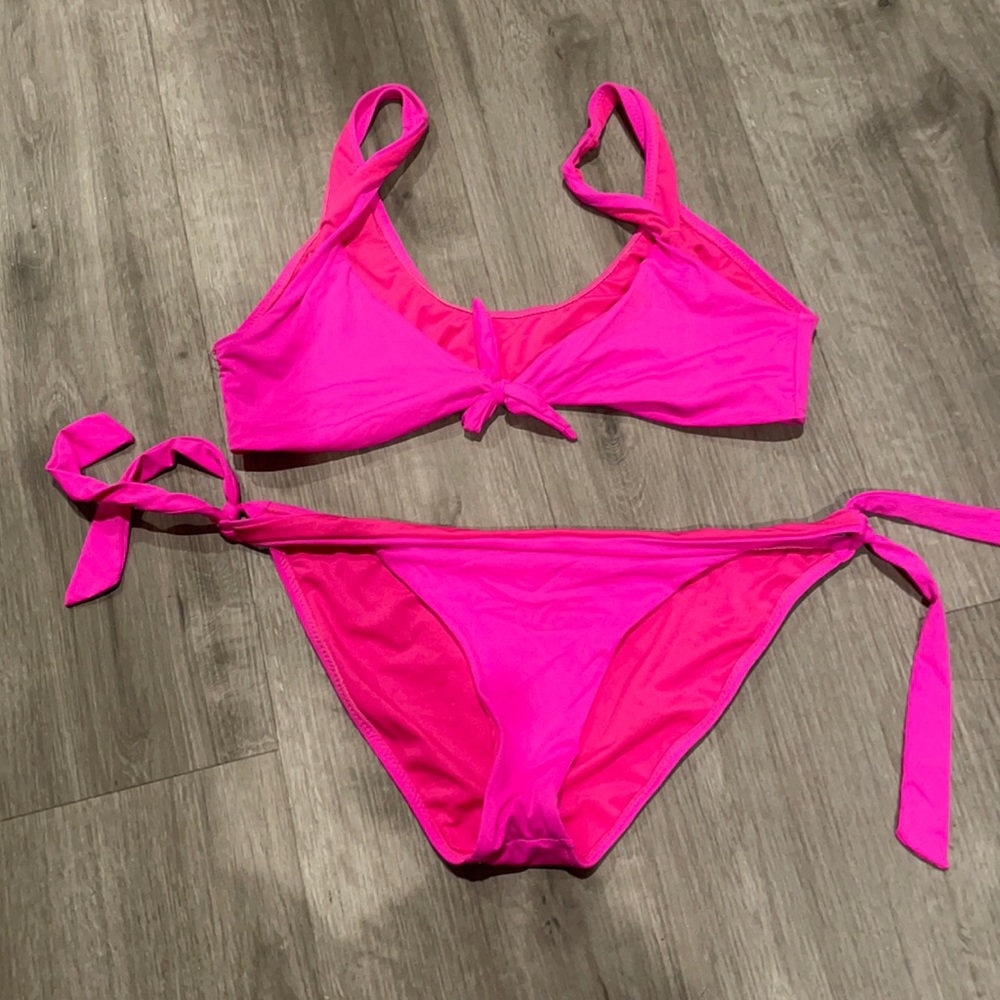 Red dress boutique bikini